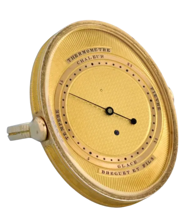 RARE GOLD RING THERMOMETER BY BREGUET 1