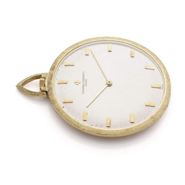 Vacheron Constantin 18kt. yellow gold open face dress pocket watch 7