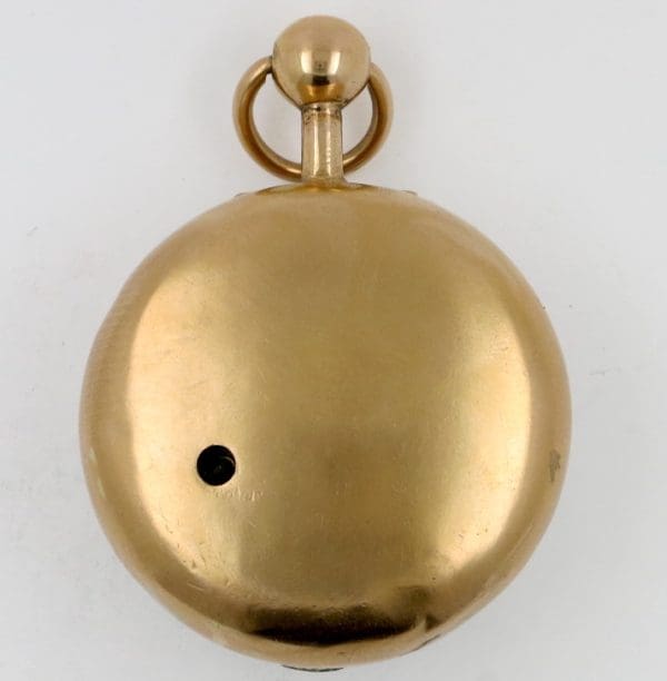 Large Gilt Pair Cased Pocket Watch 4